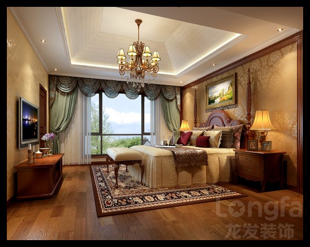 都江堰装修公司，逸岭锦江别墅装修图片，龙发装饰公司，成都别墅设计