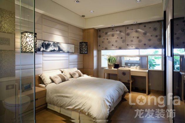 丽晶港装修，现代风格装修，成都装修设计公司，龙发装修公司