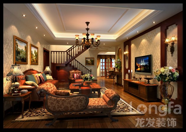 西班牙森林装修，成都龙发装饰公司，成都家装公司，成都家装公司排名
