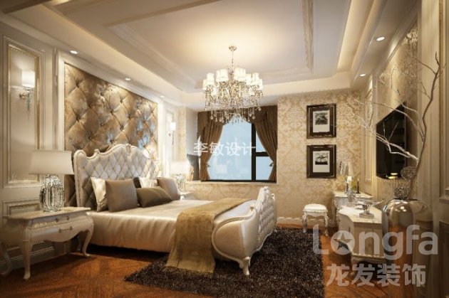 晶蓝半岛装修图片，成都龙发装饰公司，成都装饰公司，200平米房子装修